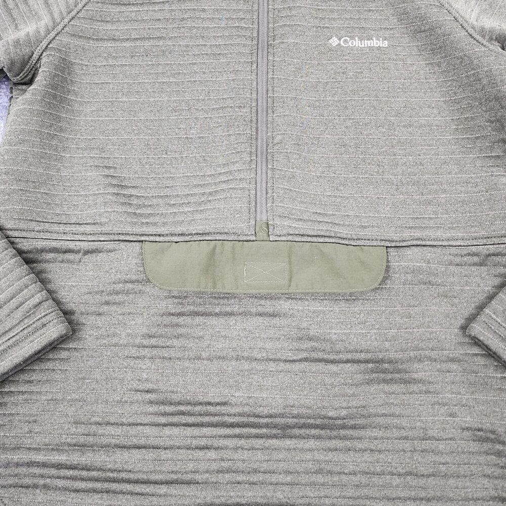 Columbia Jacket Womens Small Green Park Range Pullover 1/2 Zip Omni-Wick Hiking - Picture 10 of 16
